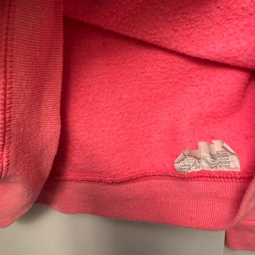 Hanes Early 2000’s ComfortBlend Bright Pink Sweatshirt - Picture 4 of 4